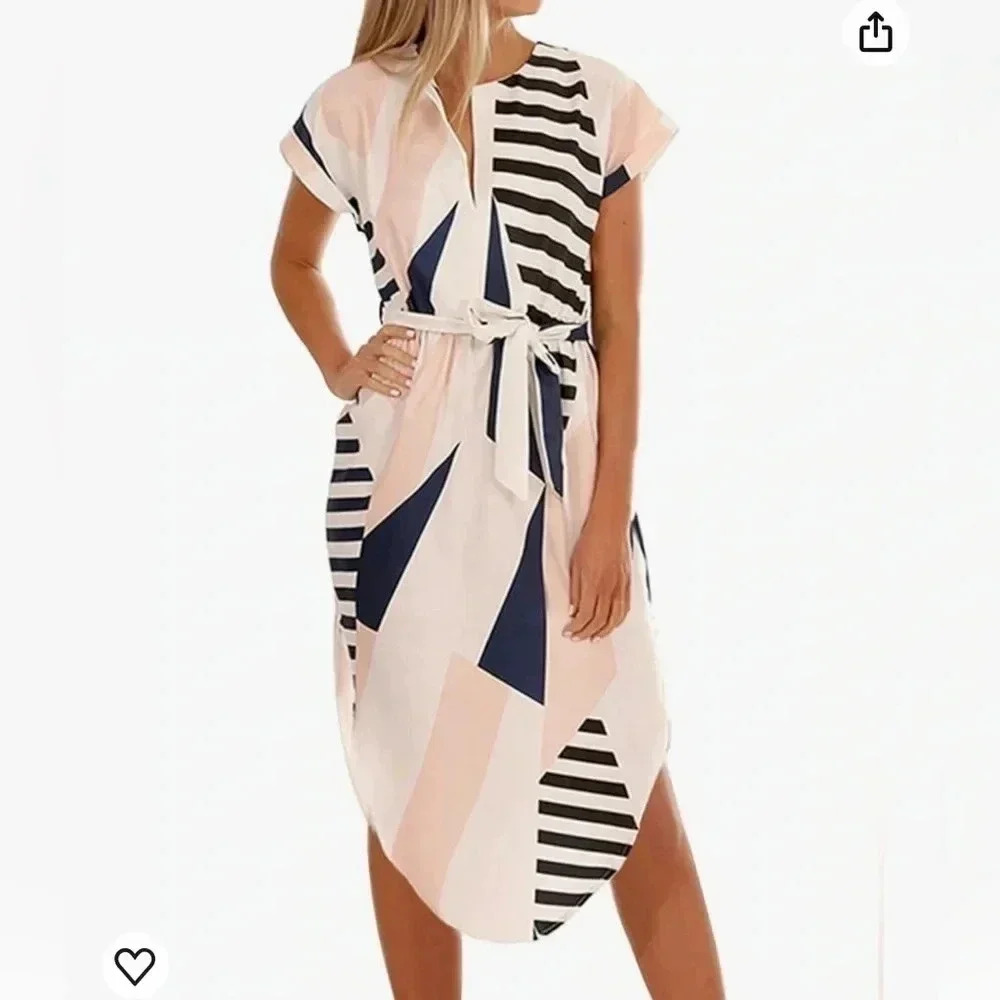 Women’s asymmetrical‎ dress